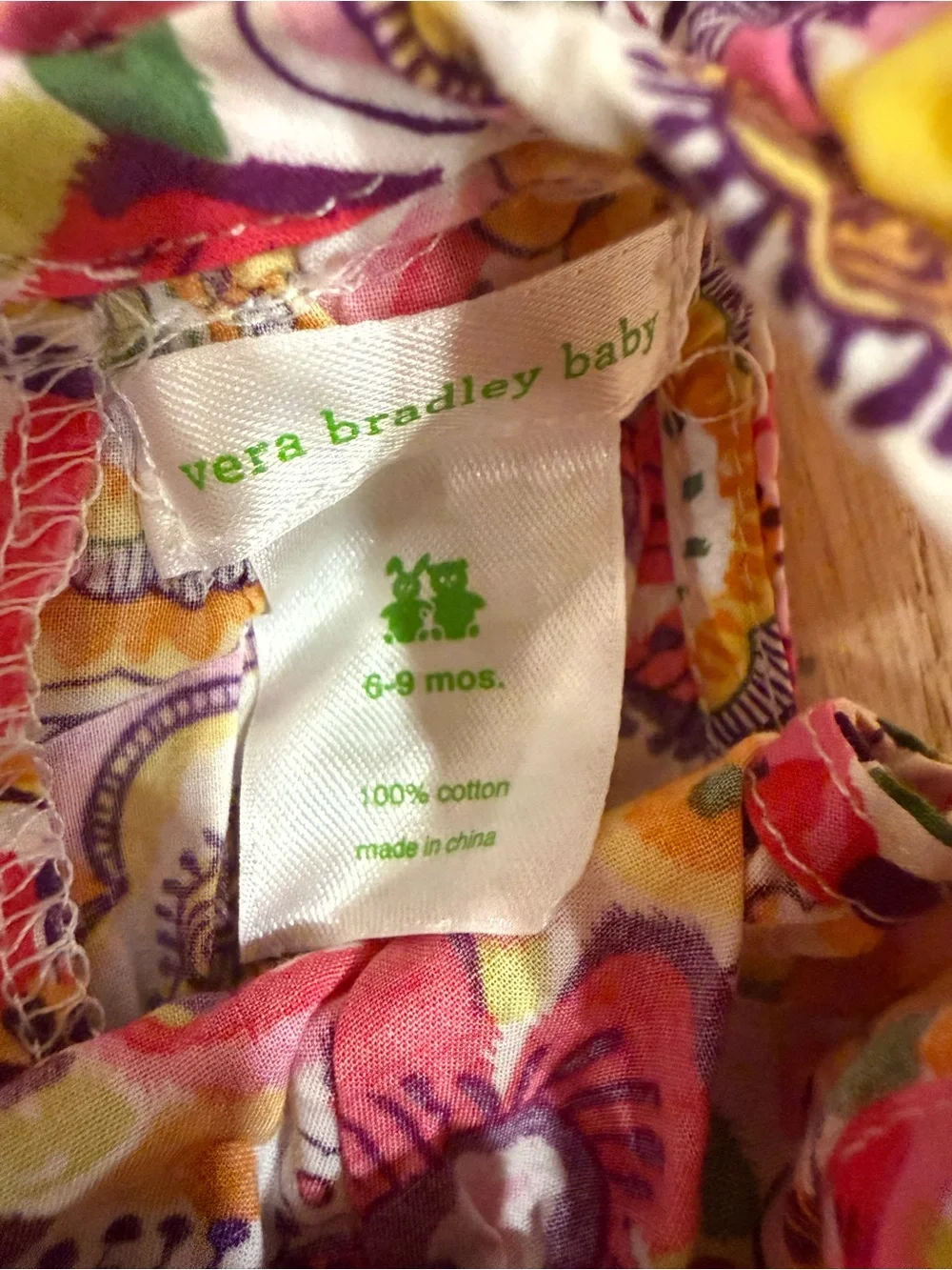 Vera Bradley bright floral